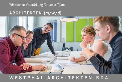 Entwurfsstarke Architekten/ Absolventen (m/w/d) gesucht