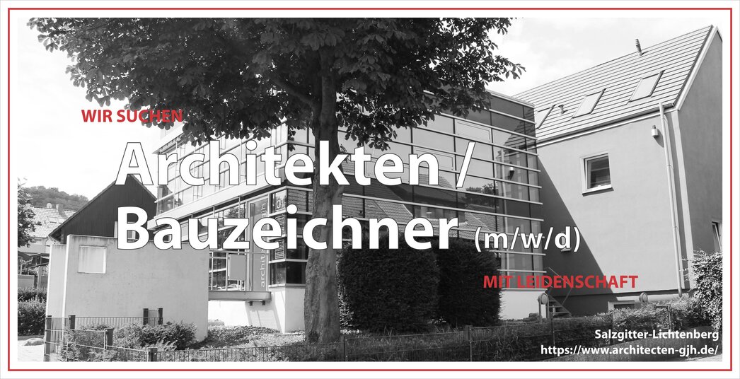 Architekten / Bauzeichner (m/w/d)