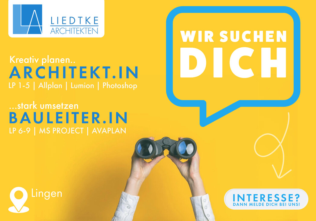 Architekt.in (m/w/d) für die LPH 1-5 gesucht!